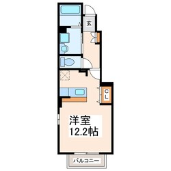 サンモールけやき通りA・Bの物件間取画像